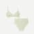 Women’s No Show Plunge Bralette + Hipster - Mica Sage