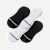 Men's Mid-Cut No Sock 4-Pack - Black White Mix 