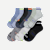 Women's Performance Compression Ankle Sock 6-Pack - sage stone mix L