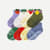 Toddler Gripper Calf Sock 8-Pack - moss blue picnic mix L