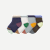 Toddler Lightweight Calf Sock 4-Pack - Navy Moss Mix L [8957]