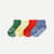 Toddler Gripper Calf Sock 4-Pack - moss blue mix L [9881]