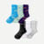 Women's Lightweight Athletic Half Calf Sock 6-Pack - concord mix L