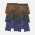 Men's Cotton Modal Blend Boxer 6-Pack - Canteen Indigo Steel Mix L