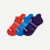 Youth All-Purpose Performance Ankle Sock 3-Pack - burnt orange mix L [9921]