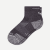 Men's Running Quarter Sock - charcoal-bee - 37