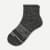 Merino Wool Blend Quarter Sock - Charcoal L [7797]