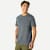 Pima Cotton Crew Neck T-Shirt - Cool Smoke MO2 [8525]