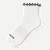 Women's Daisy Chain Quarter Socks - black chain L [9171]