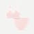 Women's Seamless Scoop Bralette + High Rise Brief - Blush