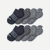 Youth Ankle Sock 8-Pack - marl-mix - 34