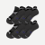 Men's Running Ankle Sock 6-Pack - Black Mix L