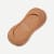 Low-Cut No Show Socks Tan L