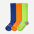 Youth All-Purpose Performance Team Sport Sock Cobalt Yellow Mix 3-Pack L