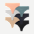 Women's Seamless Thong 6-Pack - Guava x Grey Surf x Sandcastle Mix L