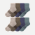 Men's Quarter Sock 8-Pack - Oak Navy Mix L