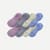 Women's Cushioned No Shows 8-Pack - Guava Blue Mix L