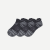 Women's Running Ankle Sock 3-Pack - charcoal - 7