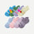 Youth Ankle Sock 8-Pack - fruity floral pink mix L