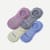 Cushioned No Show Sock 4-Pack - Guava Blue Mix L [9074]