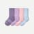 Youth Marl Calf Sock 4-Pack - mixed-pastel - 2