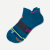 Merino Wool Blend Athletic Ankle Socks - Blue Teal L [8828]