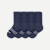 Youth Solids Calf Sock 4-Pack - navy-solids - 5