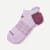 Solids Contrast Heel Ankle Socks - Pastel Lavender / Purple Ochre L [8613]