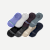 Women's Lightweight Merino Wool Blend No Show Sock 8-Pack - Grey Surf Mix