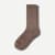 Women's Marl Calf Socks - marled-chocolate - 3