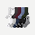 Men's Half Calf Sock 12-Pack - Blue Smoke Shades Mix L