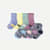Junior Calf Sock 8-Pack - Blue Glow Pink Mix L