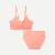 Women's Seamless Scoop Bralette + Brief - Guava L