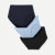 Women's Super Soft High Rise Full Brief 3-Pack - Dawn Blue Mix