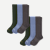 Men's Everyday Compression Sock 6-Pack (15-20mmHg) - Blue Smoke Mix L