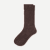 Dress Calf Sock Dark Brown L