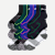Men's Running Quarter Sock 12-Pack - Midnight Navy Multi Mix L