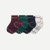 Toddler Donegal Calf Sock White Sapphire Mix 4-Pack L