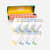 Baby's First Year Sock 8-Pack Gift Box - Blue Green Mix L [8564]