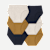 Women's Super Soft Brief 6-Pack - Navy Canteen Oat Mix L