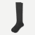 Marl Knee High Socks - Black / Washed Black L [3933]