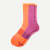 Running Half Calf Socks - Neon Peach L [8571]