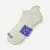 Marl Ankle Socks - Mica Sage Lapis Blue L [6973]