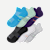 Women's Lightweight Athletic Ankle Sock 6-Pack - concord mix L