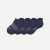 Youth Solids Ankle Sock 4-Pack - navy-solids - 9