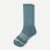 Merino Wool Blend Calf Socks - Grey Surf L [3535]