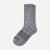 Men's Marl Calf Socks - marled-light-charcoal - 12