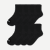 Women's Lightweight Quarter Sock 8-Pack - Black L