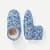 Youth Gripper Slipper Bootie - Sherpa-Lined - Bold Blue L Front + Side [7074]