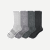 Marl Calf Sock 4-Pack - Shades L [9038]